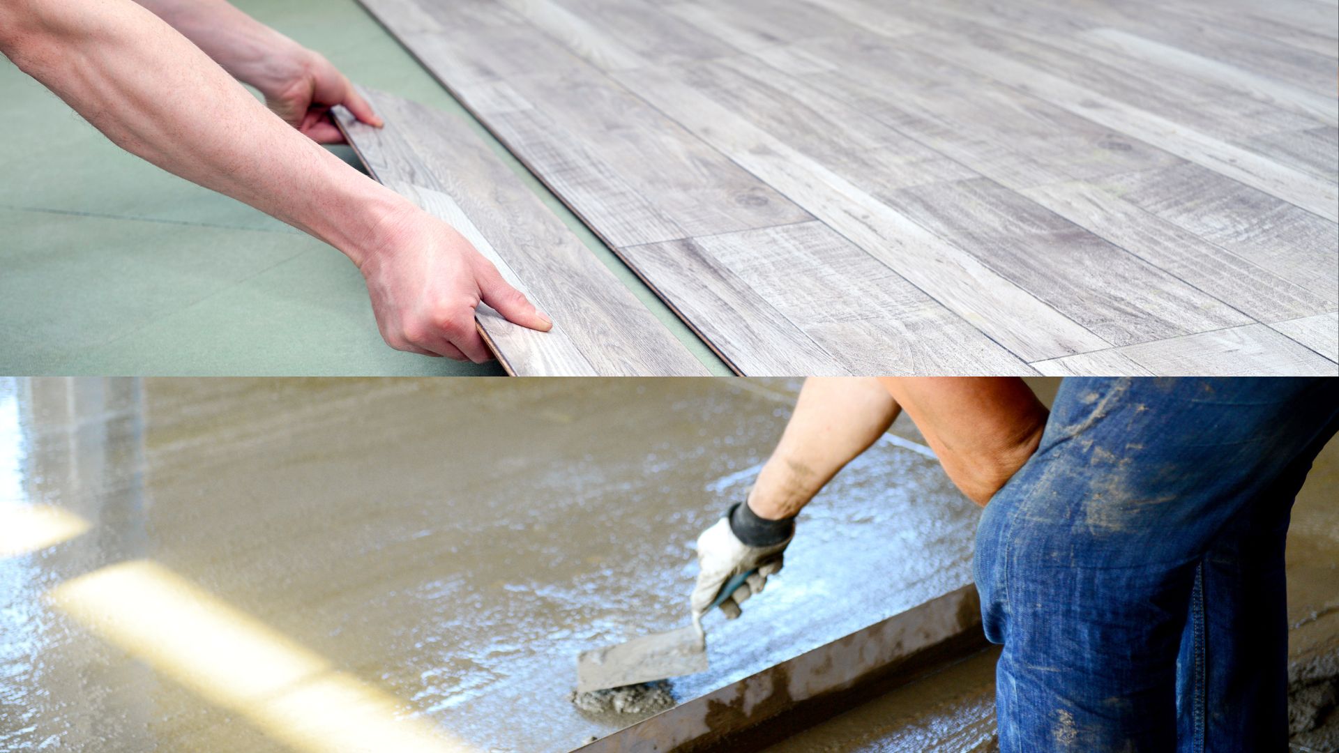 Why is a moisture barrier used on concrete - Laminate Flooring